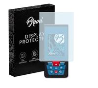Bruni Protecteur d'écran compatible avec Bosch GLM 100-25 C Film Protecteur, cristal clair Écran protecteur (2X)