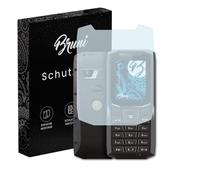 Bruni Protecteur d'écran compatible avec Crosscall Core S5 Film Protecteur, cristal clair Écran protecteur (2X)