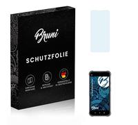 Bruni Protecteur d'écran compatible avec Cubot KingKong Power Film Protecteur, cristal clair Écran protecteur (2X)