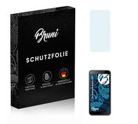Bruni Protecteur d'écran compatible avec danew Konnect 557 Film Protecteur, cristal clair Écran protecteur (2X)