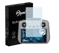 Bruni Protecteur d'écran compatible avec DJI RC 2 Film Protecteur, cristal clair Écran protecteur (2X)