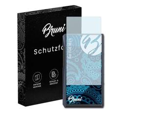 Bruni Protecteur d'écran compatible avec FiiO M23 Film Protecteur, cristal clair Écran protecteur (2X)