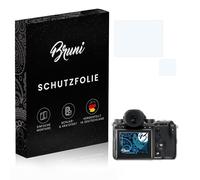 Bruni Protecteur d'écran compatible avec Fujifilm GFX 50S Film Protecteur, cristal clair Écran protecteur (Set de 2)