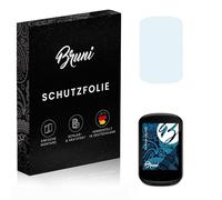 Bruni Protecteur d'écran compatible avec Garmin Edge 830 Film Protecteur, cristal clair Écran protecteur (2X)