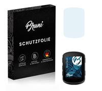 Bruni Protecteur d'écran compatible avec Garmin Edge 840 Film Protecteur, cristal clair Écran protecteur (2X)