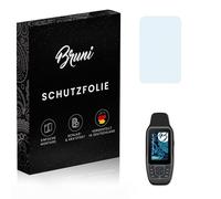 Bruni Protecteur d'écran compatible avec Garmin GPSMap 79s Film Protecteur, cristal clair Écran protecteur (2X)