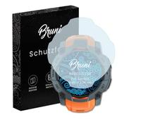 Bruni Protecteur d'écran compatible avec Garmin Instinct 3 50 mm Film Protecteur, cristal clair Écran protecteur (2X)