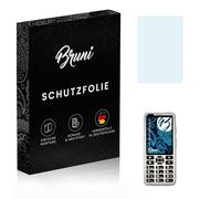 Bruni Protecteur d'écran compatible avec Kapsys Smartvision 3 Film Protecteur, cristal clair Écran protecteur (2X)