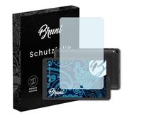 Bruni Protecteur d'écran compatible avec Logicom La Tab 127 HD Film Protecteur, cristal clair Écran protecteur (2X)