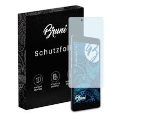 Bruni Protecteur d'écran compatible avec MobiWire Tala Film Protecteur, cristal clair Écran protecteur (2X)