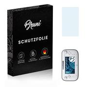 Bruni Protecteur d'écran compatible avec Nintendo Wii U GamePad Film Protecteur, cristal clair Écran protecteur (2X)