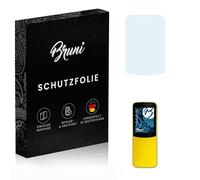 Bruni Protecteur d'écran compatible avec Nokia 8110 4G Film Protecteur, cristal clair Écran protecteur (2X)