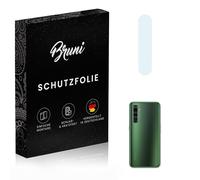Bruni Protecteur d'écran compatible avec Realme X50 Pro 5G Lens Film Protecteur, cristal clair Écran protecteur (2X)