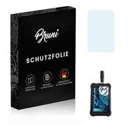 Bruni Protecteur d'écran compatible avec Stonex S70G Film Protecteur, cristal clair Écran protecteur (2X)