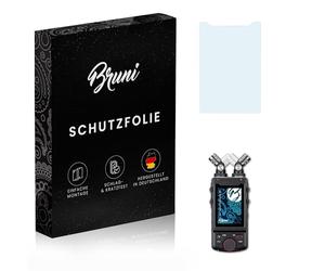 Bruni Protecteur d'écran compatible avec Tascam Portacapture X8, 2x Film Protecteur, cristal clair