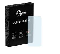 Bruni Protecteur d'écran compatible avec Tecno Spark 30C Film Protecteur, cristal clair Écran protecteur (2X)
