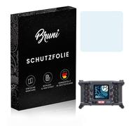 Bruni Protecteur d'écran compatible avec Zoom F6 Film Protecteur, cristal clair Écran protecteur (2X)