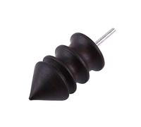 Brunissoir pour Cuir Outil pour Cuir Polissage Dremel Pointue Bordure pour Cuir Fraise Outil de Sculpture Maroquinerie (L)