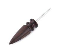 Brunissoir pour Cuir Outil pour Cuir Polissage Pointue Bordure pour Cuir Fraise Outil de Sculpture Maroquinerie (S)