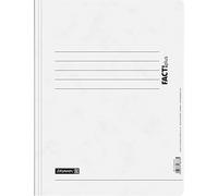 Brunnen 102010500 FACT!plus Chemise à spirales en carton Blanc Format A4