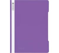 Brunnen 102011062 File Folder A4 en PVC, Glasklares Feuille de couverture (Violet)