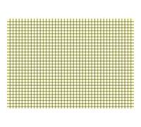 BRUNNEN 102250210 Fiches A5 quadrillées jaune