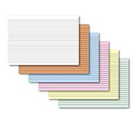 Lot de 100 cartes au format A6 Lin ws