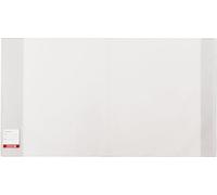 Brunnen 104026503 Couvre-livre Protège-livre Livre d'une hauteur de 26,5 cm 54,5 x 26,5 cm Avec protection des bords Transparent
