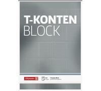 BRUNNEN 1042025 Bloc de comptes en T A4