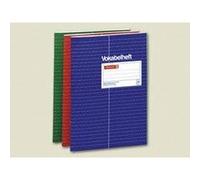 BRUNNEN 1043725 Cahier de vocabulaire A4 ligné, avec ligne de séparation rouge, l. 53