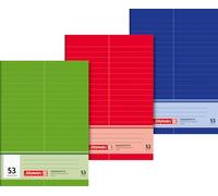 Brunnen 1043935 Cahier de vocabulaire A5 32 pages lignées avec ligne de séparation