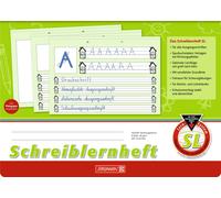BRUNNEN 1044040 Cahier d'apprentissage de l'écriture A4 horizontal Systèmes de lignes en deux tailles, Lin. SL