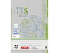 Brunnen 104412201 Recycling School Notebook A4 (16 Sheets, Single Booklet)