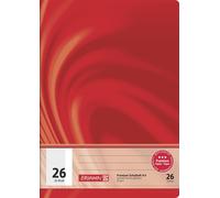 Brunnen 104442602 Cahier scolaire A4 Vivendi (32 feuilles quadrillées 5 mm avec bordure, linéature 26)