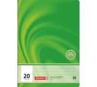 Brunnen 104472002 Vivendi Cahier d'écolier A4 16 feuilles blanches avec feuilles lignées linéature 20