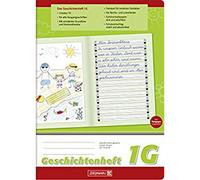 BRUNNEN Cahier d'histoires | A4, linéature 1G, 16 feuilles, vert