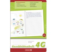 Brunnen 104499104 Story Notebook, A4, 16 Pages, Lined, Style 4G