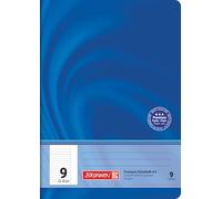 Brunnen 104550902 Vivendi Cahier d'écolier A5 (32 feuilles lignées avec marge linéature 9)