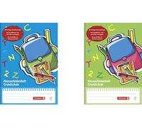 Brunnen 1046807 Cahier de devoirs, format A5, 48 feuilles, école primaire, 2 motifs