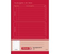 BRUNNEN 1046815 Cahier de devoirs A5 rouge