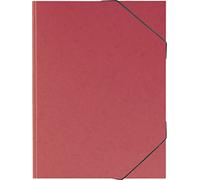 Brunnen 104708324 Chemise en carton avec élastique Rouge Format A3