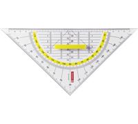 BRUNNEN 1049755 Triangle géométrique 22 cm transparent