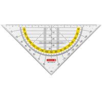 BRUNNEN 1049757 Triangle géométrique 16 cm transparent