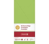 BRUNNEN 105125150 Enveloppe papier universel DIN long vert clair