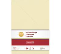 BRUNNEN 105125411 Enveloppe papier universel C5 chamois