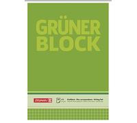 Brunnen 1052438 Bloc de 50 feuilles quadrillées 60 g/m² Format A5