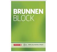 Brunnen 1052726 Bloc-notes Brunnen (A4, vierge, 50 feuilles, 70 g/m²)