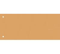 Brunnen 106604040 Lot de 100 bandes de séparation en carton perforées Orange 10,5 x 24 cm