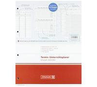 Brunnen 1075700001 Wochen-Ersatzkalendarium/Lehrerkalender 2020/2021 Termin- & Unterrichtsplaner, Lehrer-Sortiment