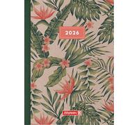 BRUNNEN 1079515016 | Buchkalender Mod. 795 2026 « Tropical » | A5, papier